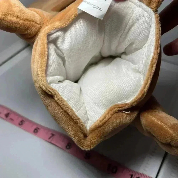 Big Ideas 12"Newton Puppy Dog Plush Hand Puppet Stuffed Animal Pretend Play - Picture 5 of 6